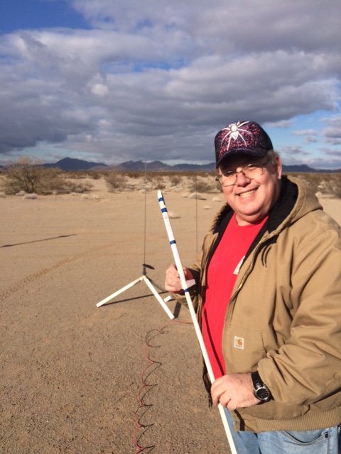 Steve-Kristal-with-an-A-motored-record-attempt-rocket